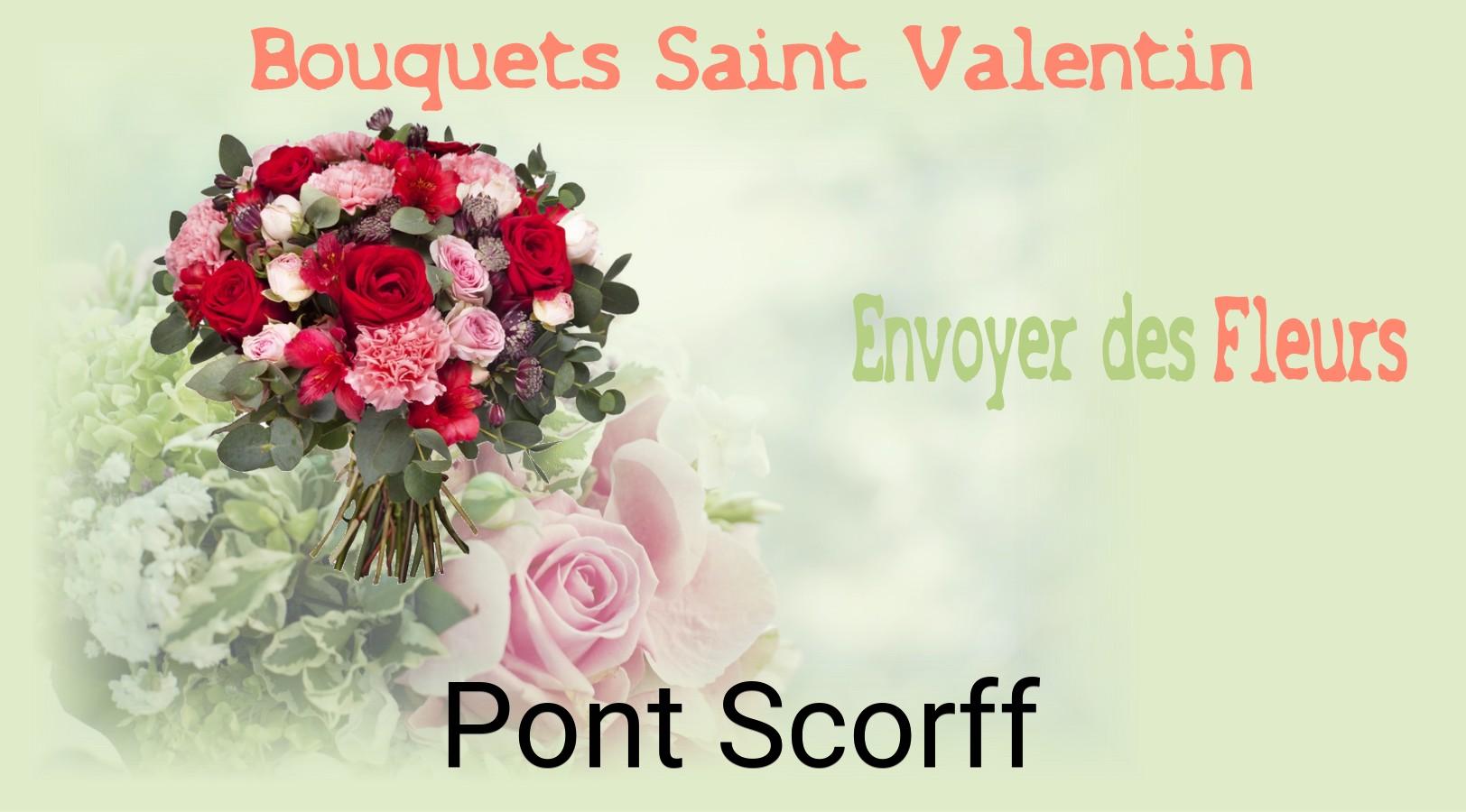 Roses de Saint-Valentin livrées à Pont-Scorff